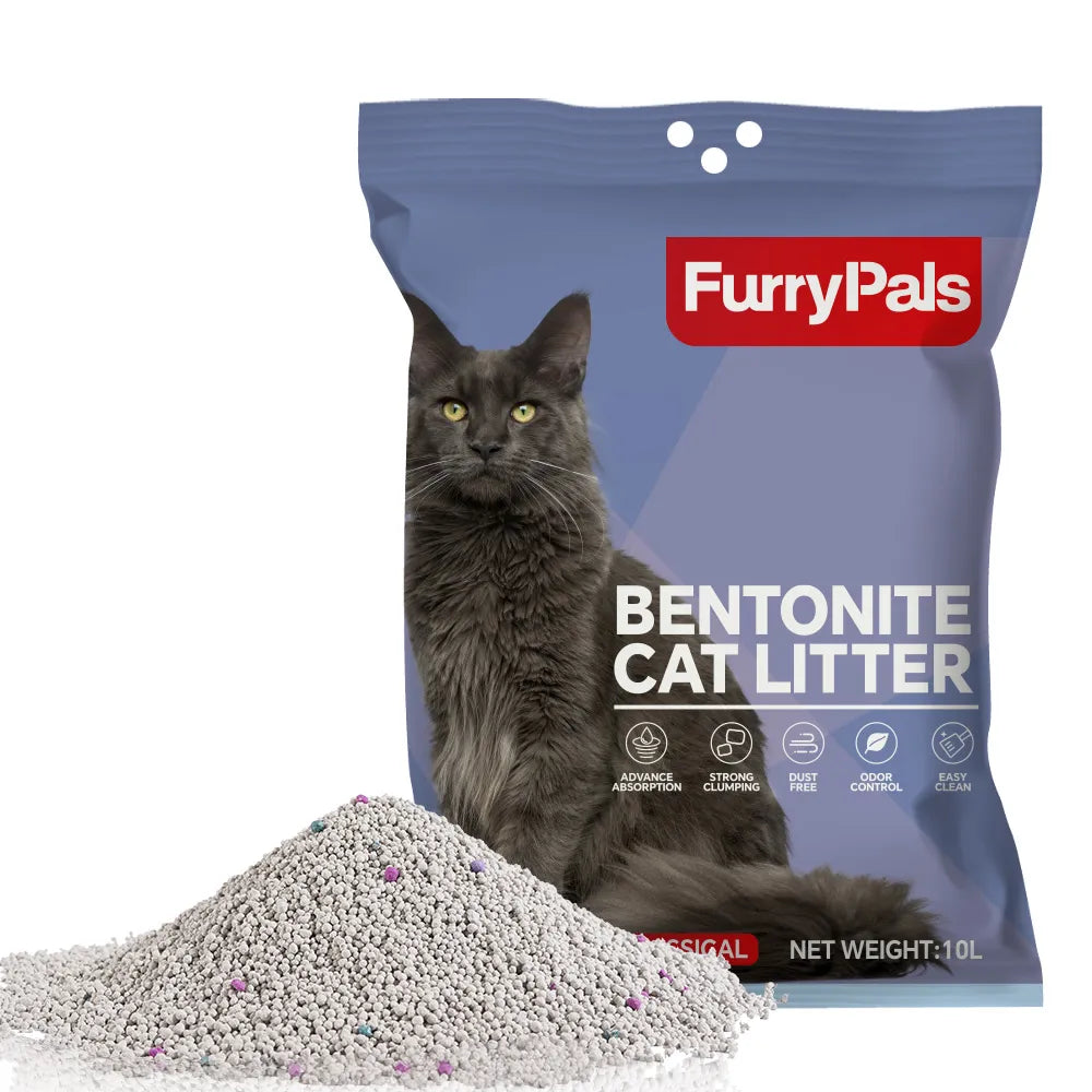 FurryPals Bentonite Cat Litter